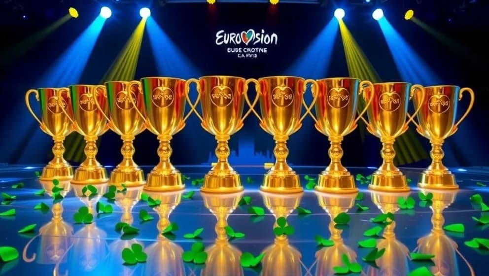 Vilket land har vunnit Eurovision flest gånger